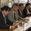 衆参議院憲法調査会の最終報告書提出に抗議(2005.4.15)
